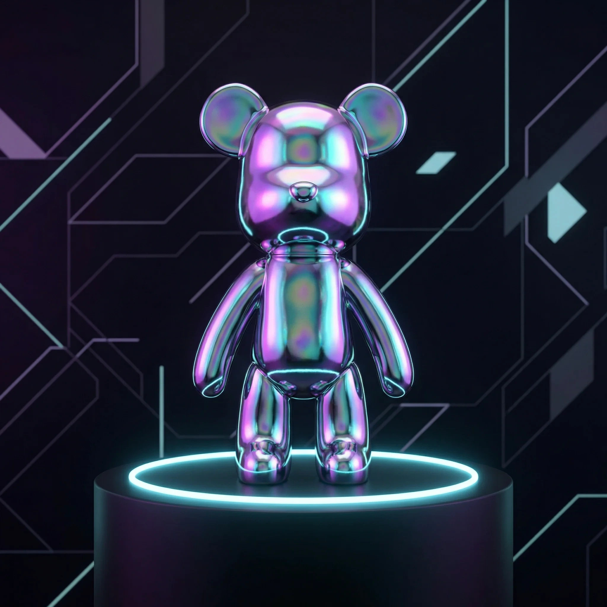 设计师联名潮流艺术熊