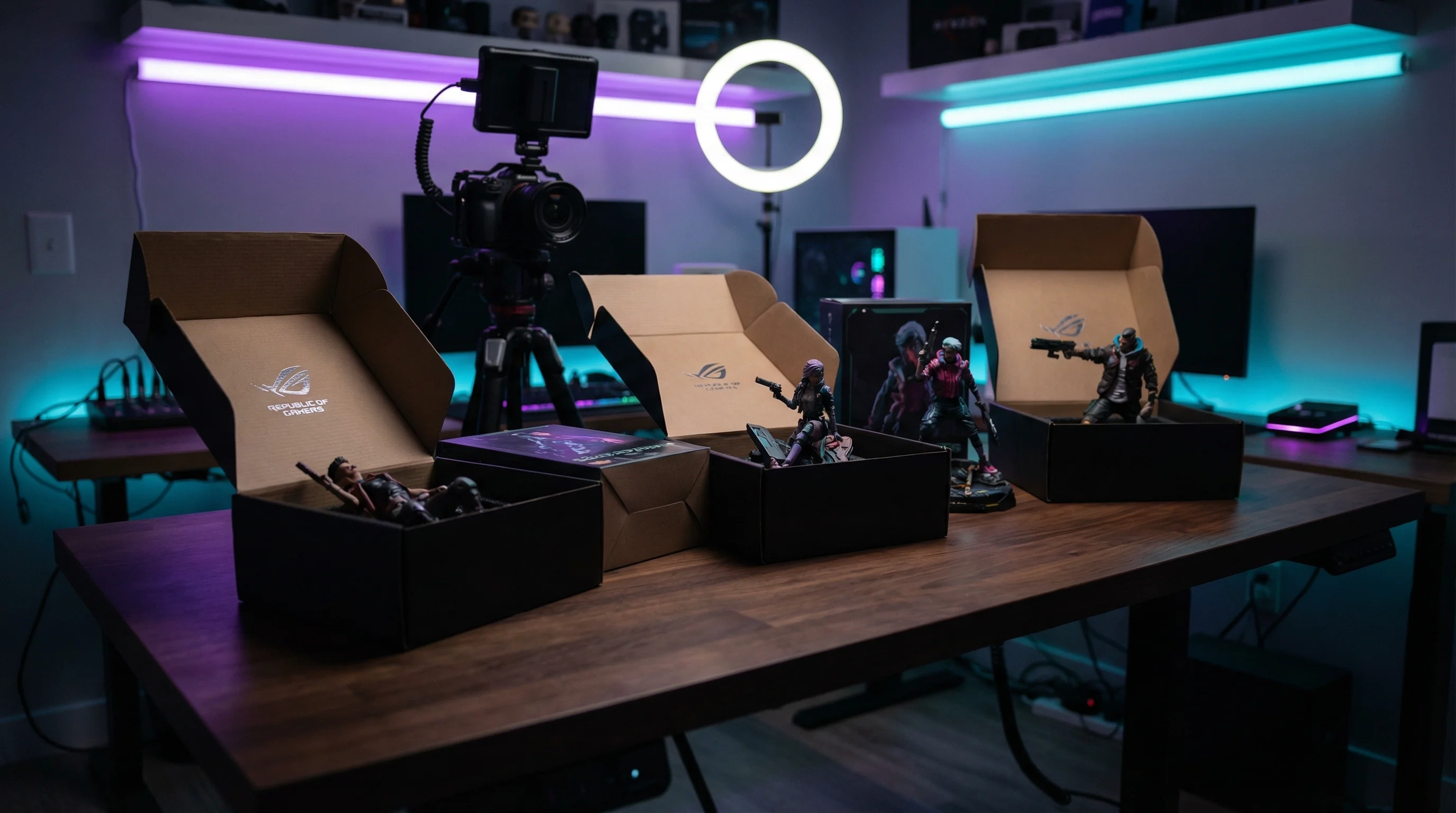 麻豆影视 | 麻豆周边应援好物 | 为你的偶像加油助力KOL开箱评测现场 - 专业评测环境展示